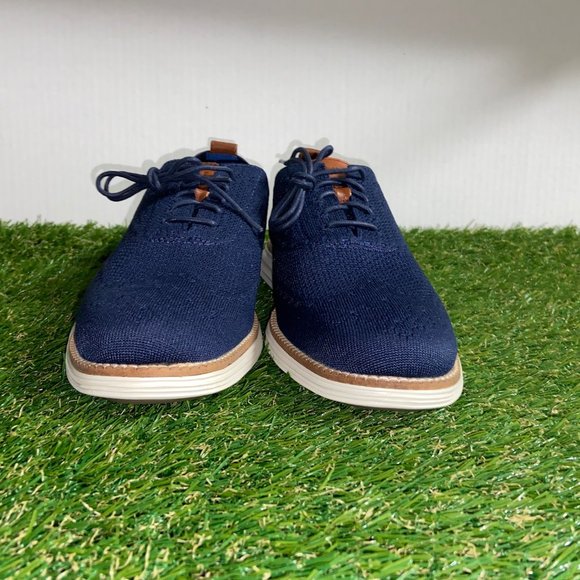 Cole Haan Original Grand OS Wingtip Oxford Stitchlite Navy Blue C27960 Size main image 10